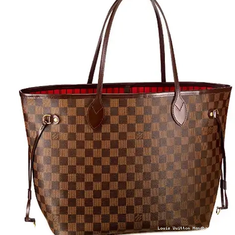 Cheap LF Neverfull Louis Ebene Shoulder Bag Canvas N51105 Damier Vuitton MM 0225