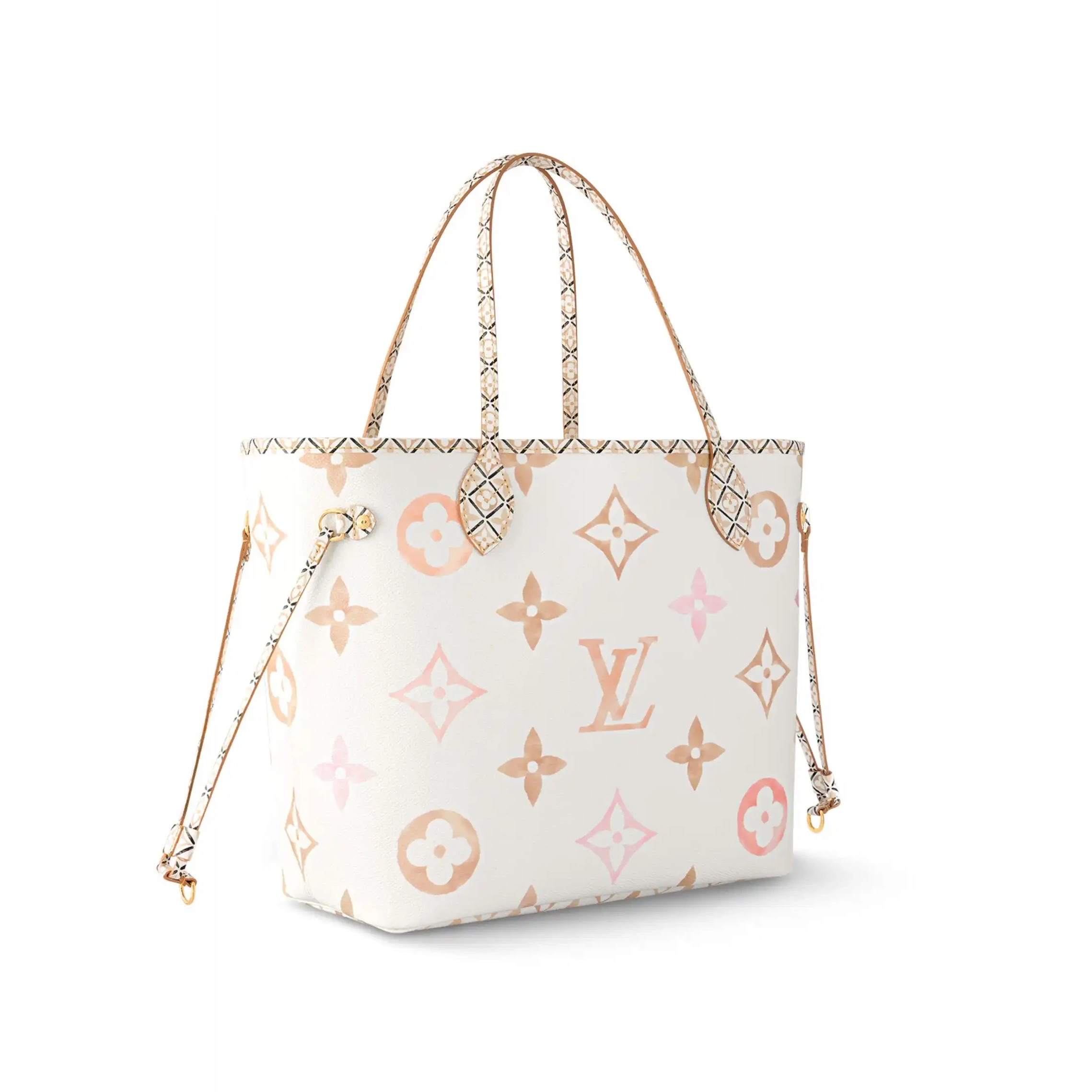 Cheap LF Vuitton Beige MM Neverfull M22978 Louis Monogram 0211