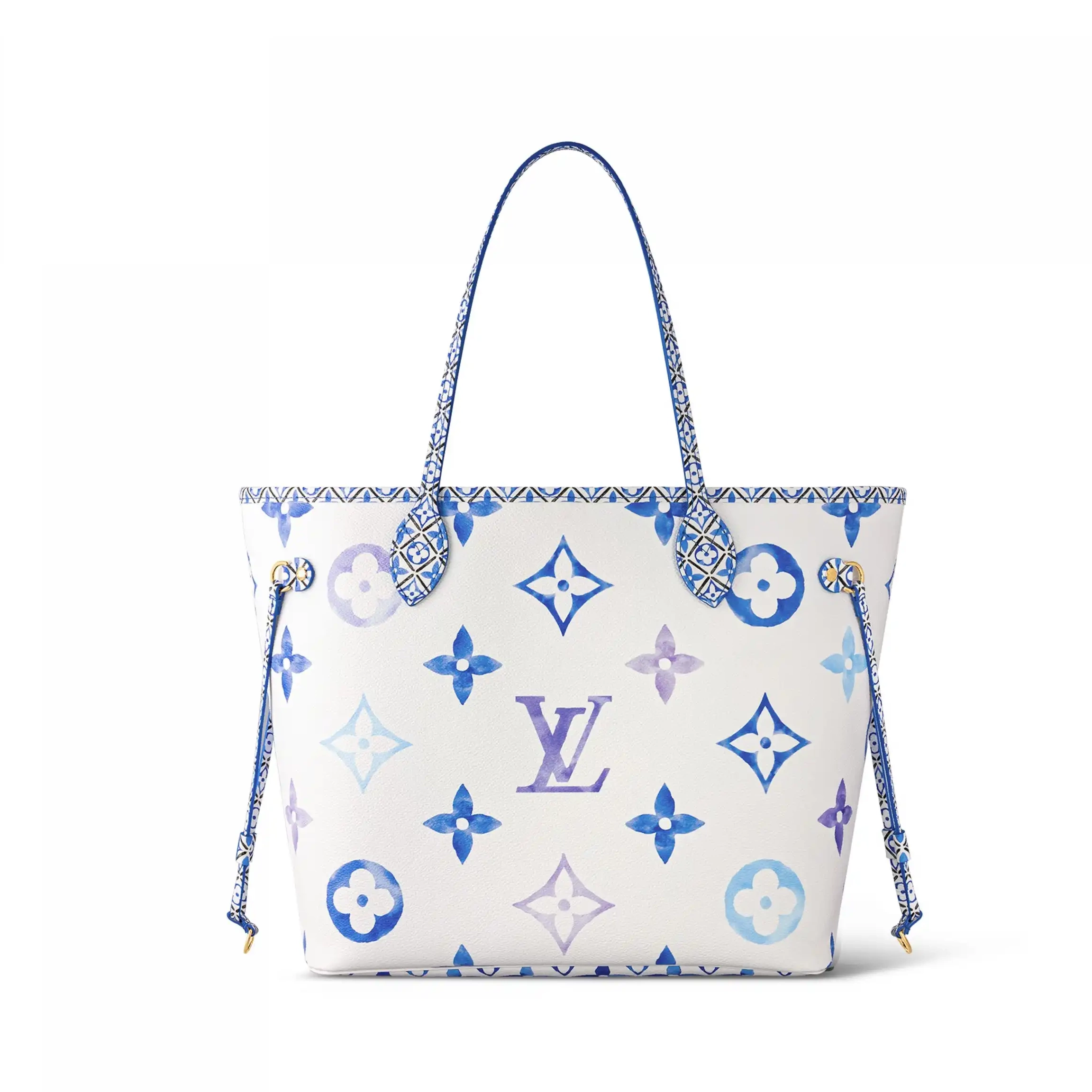 Cheap LF MM Monogram Louis Blue Neverfull Vuitton M22979 0219