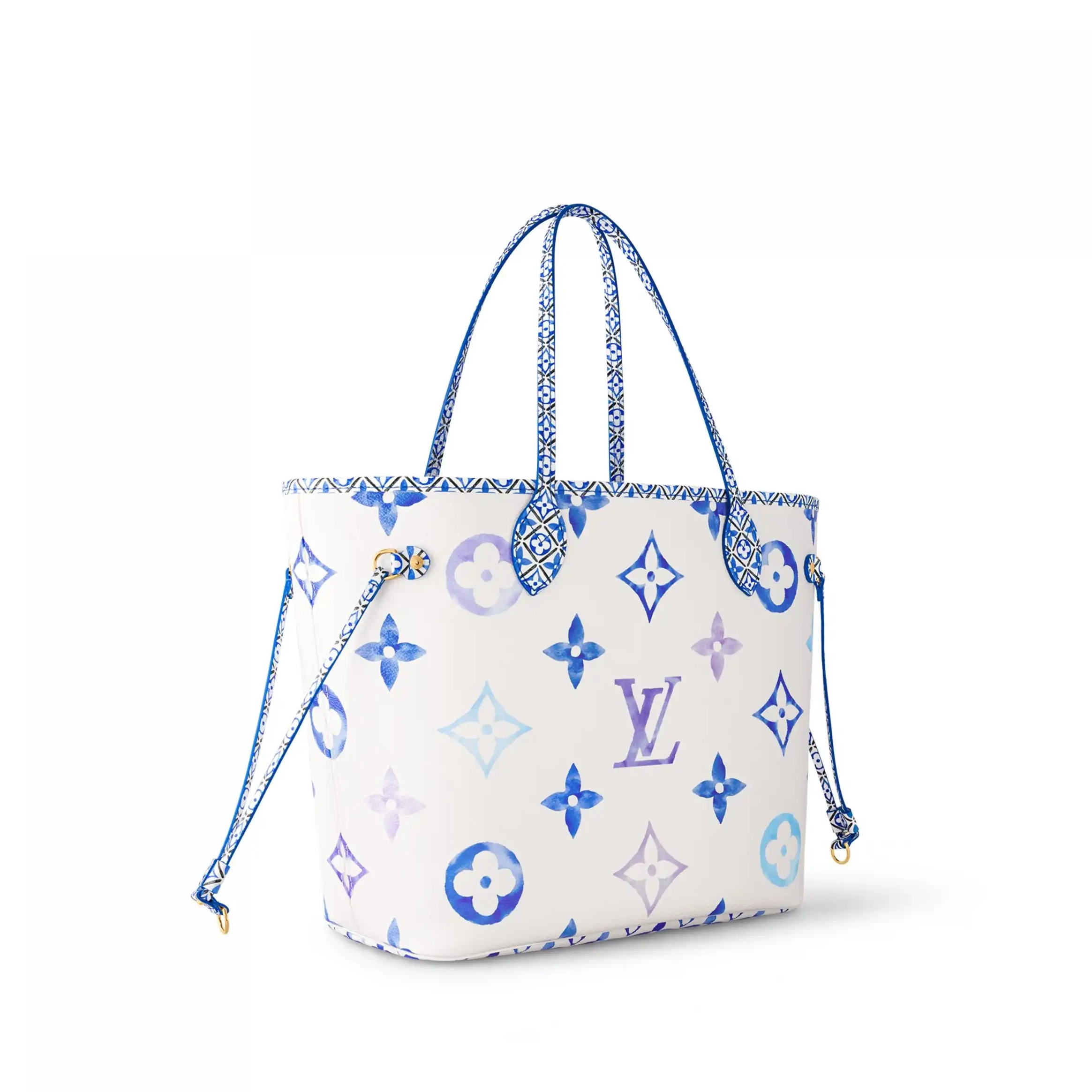 Cheap LF MM Monogram Louis Blue Neverfull Vuitton M22979 0219