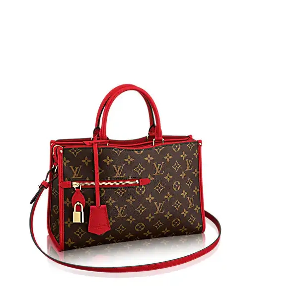 Cheap LF PM M43433 Louis Vuitton POPINCOURT Monogram Canvas RED 0225