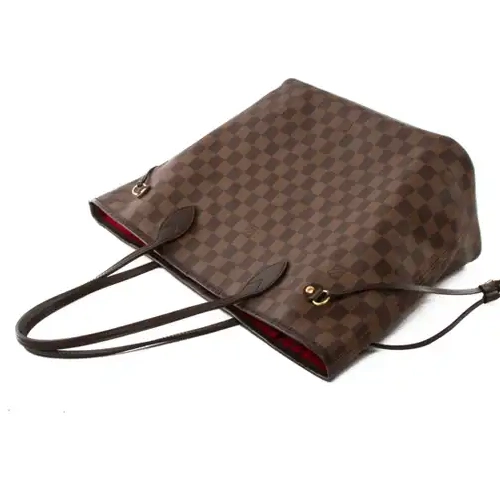 Cheap LF Neverfull Louis Ebene Shoulder Bag Canvas N51105 Damier Vuitton MM 0225