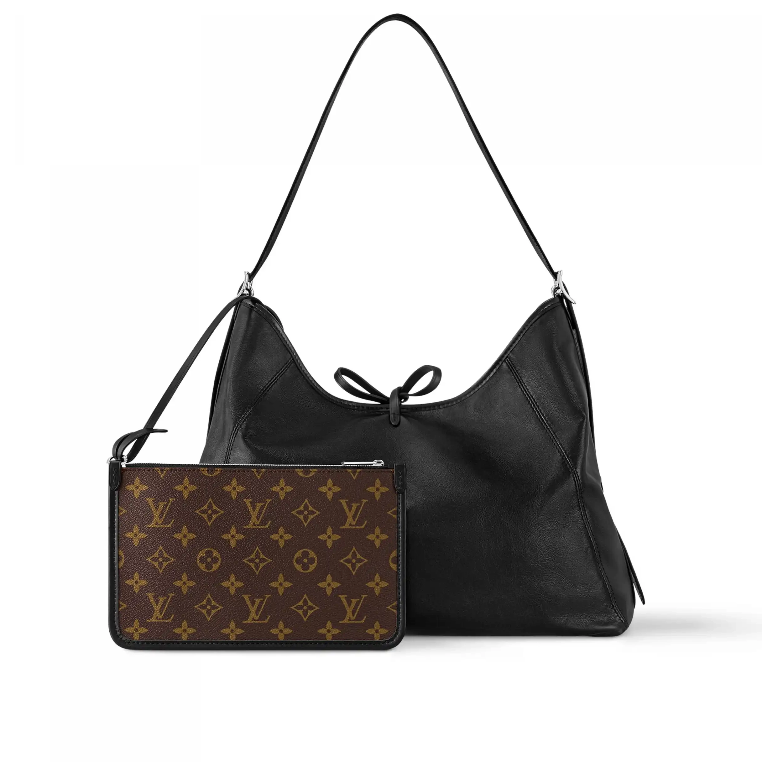 Cheap LF MM M25143 Vuitton Dark Black Louis CarryAll 0223