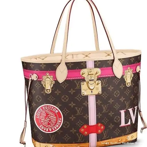 Cheap LF Louis M41390 Monogram Vuitton MM Neverfull Summer Trunk 0213