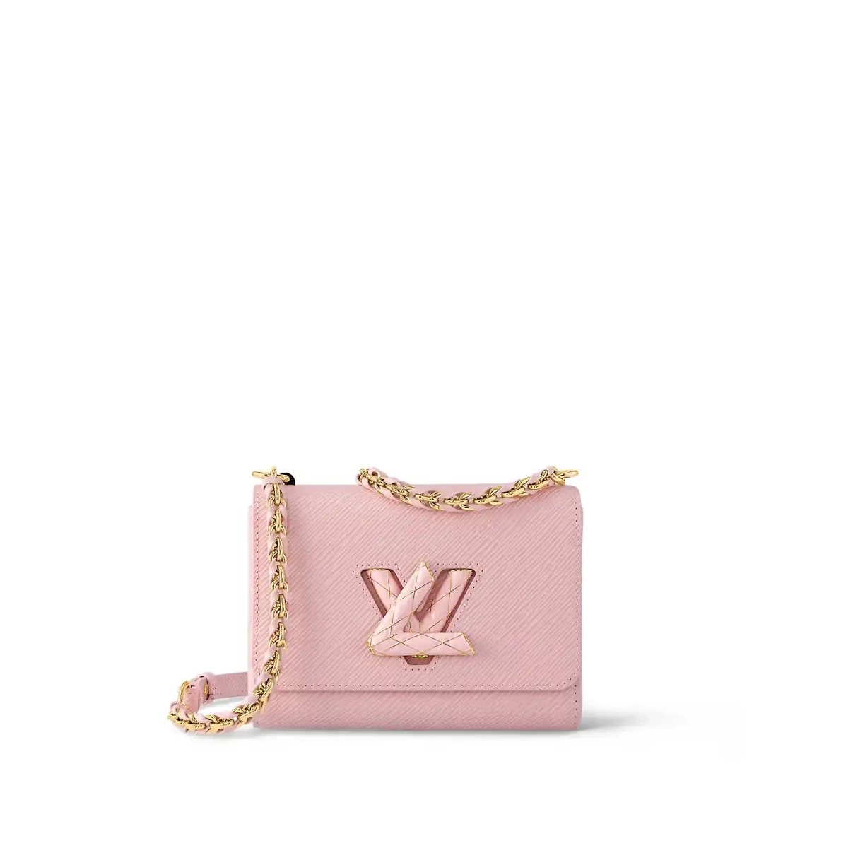 Cheap LF PM Vuitton Jasmin M23377 Louis Rose Twist 0216