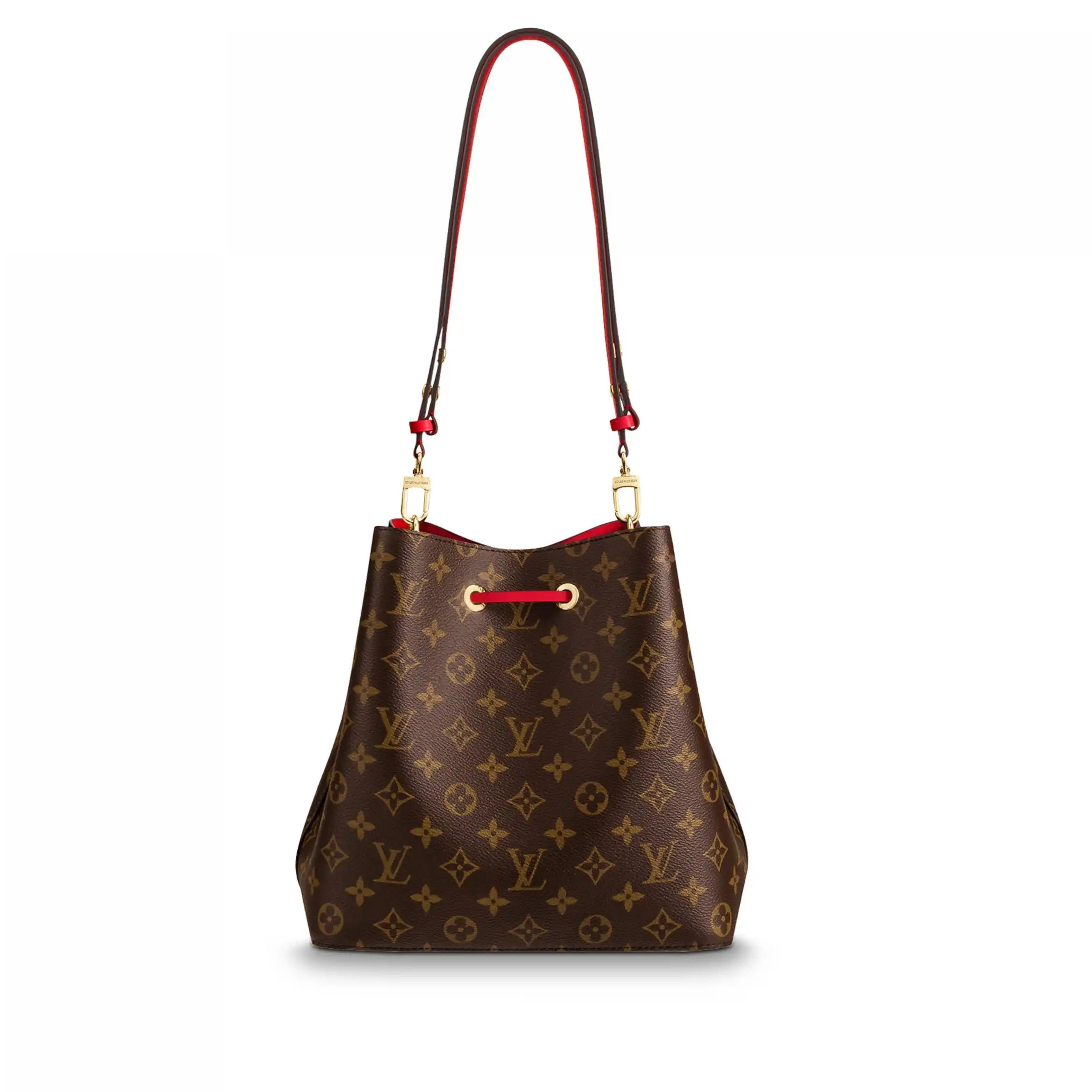 Cheap LF Red Néonoé Louis Vuitton Coquelicot M44021 0210