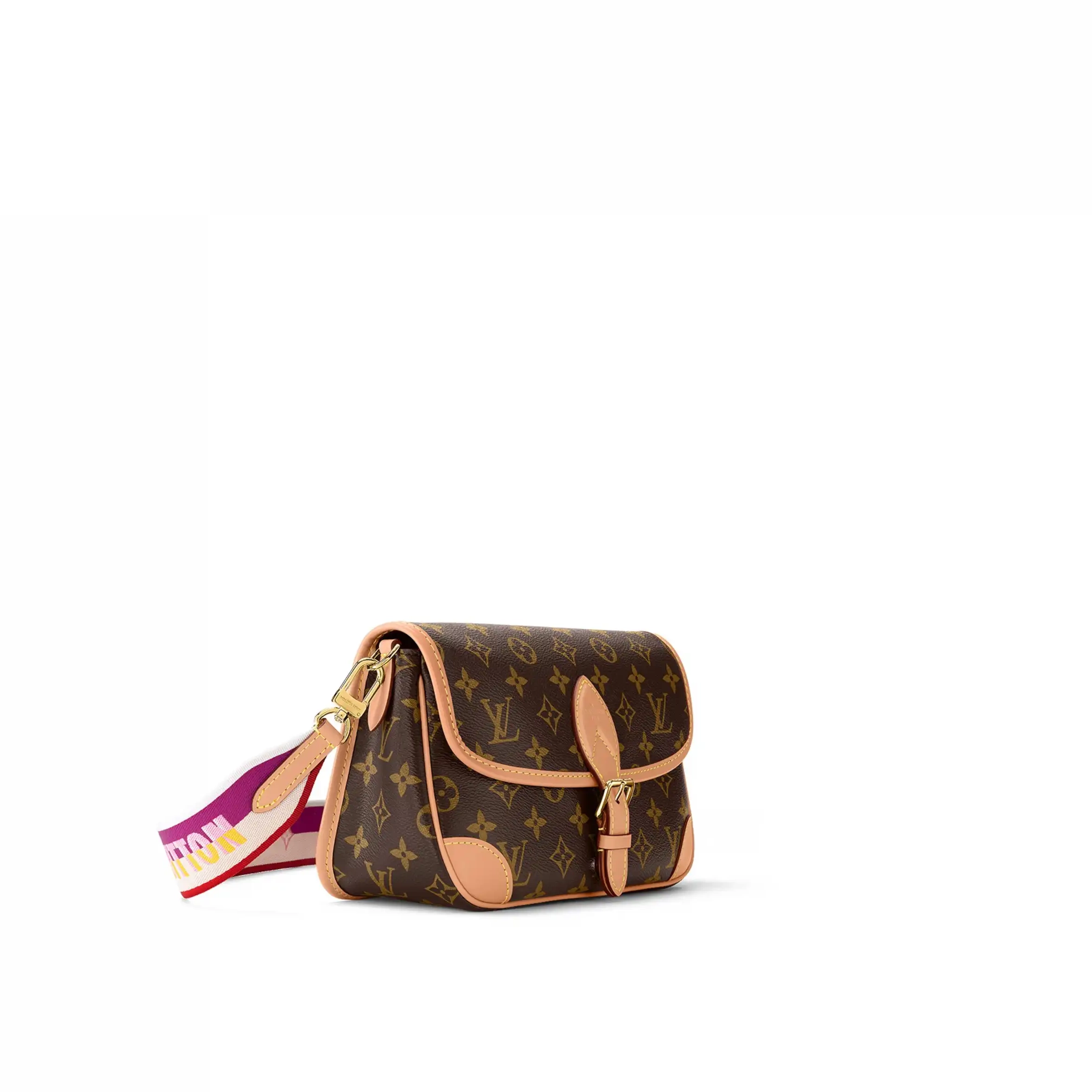 Cheap LF M46049 Fuchsia Vuitton Diane Louis 0225